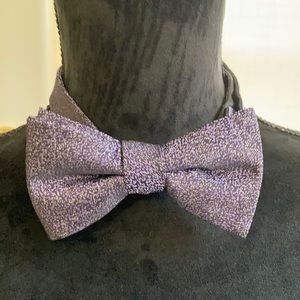 Men’s Alfani Adjustable Purple Bow Tie